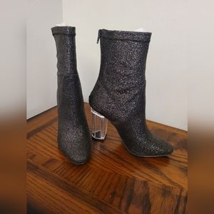 Glitter booties